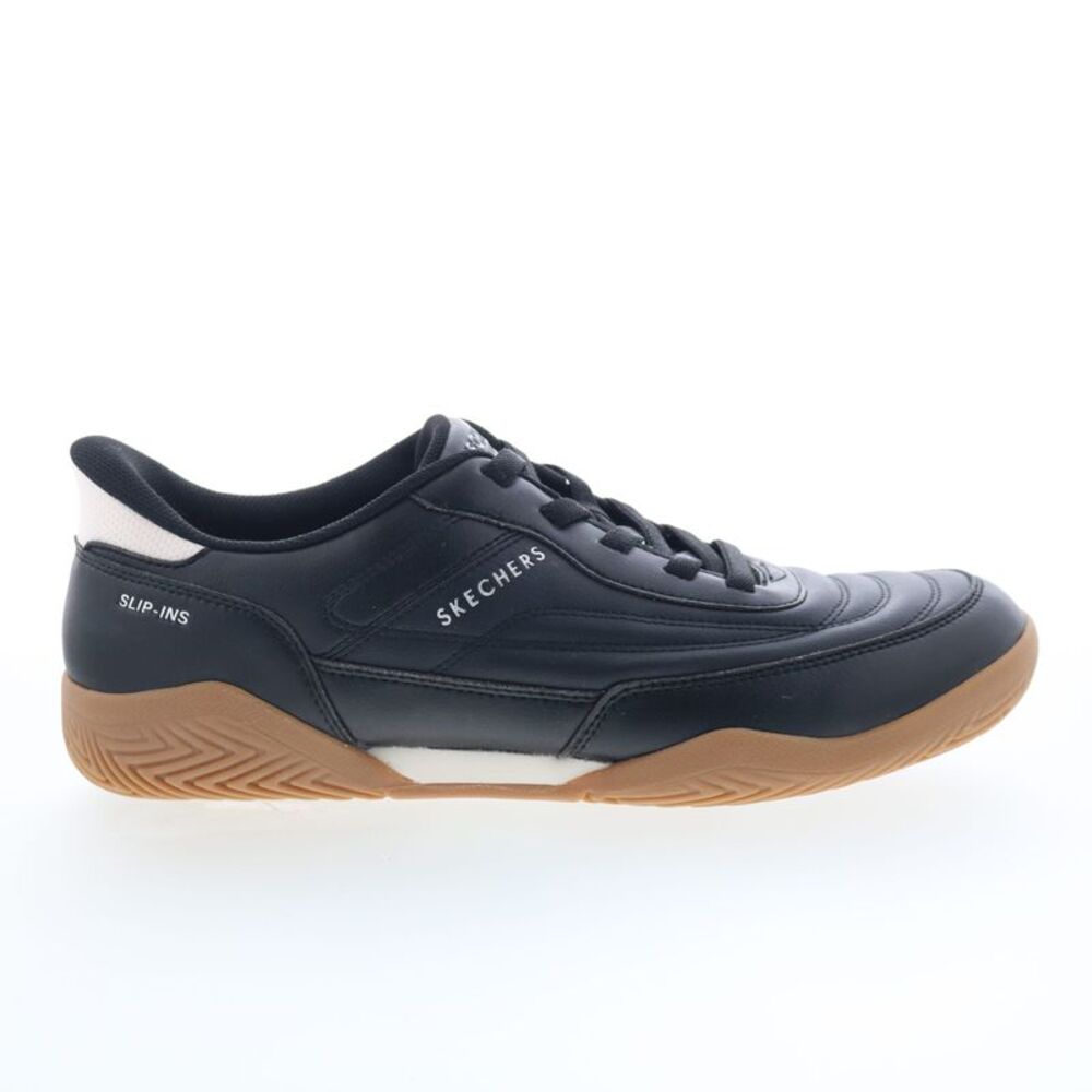 Skechers Mens Rovino Lite - Dress in Knit Black Shoes (NWT)